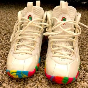 Nike Fruity pebble foamposites Size 7 GS